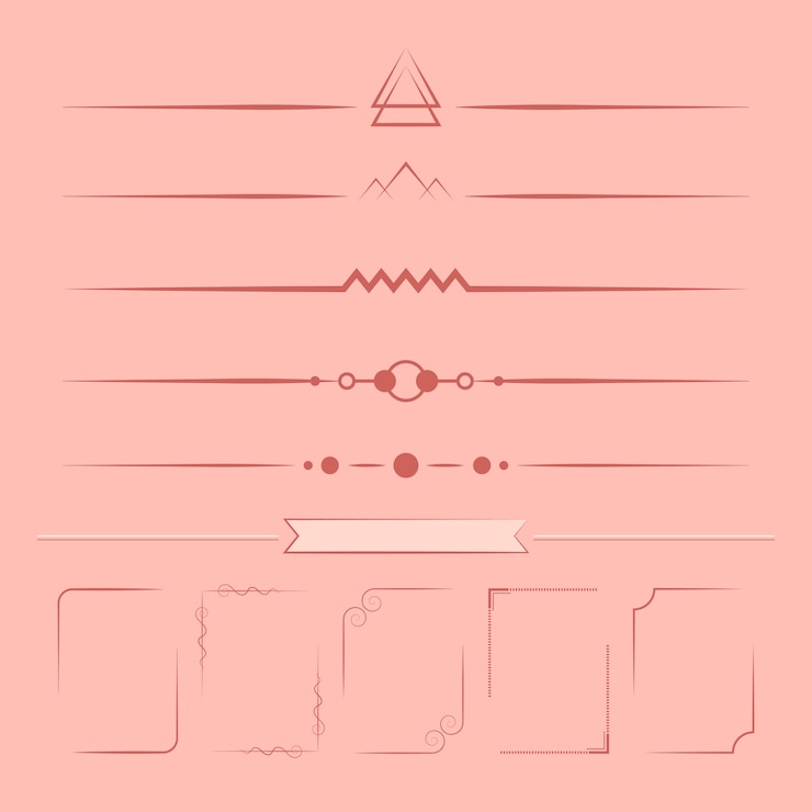 Vector gratuito conjunto de vector de elementos de diseño