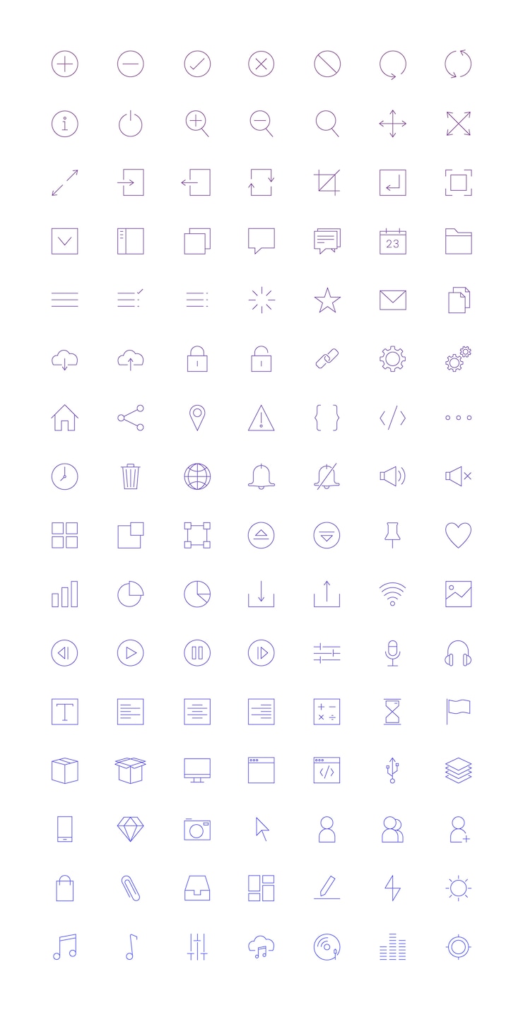 Vector gratuito conjunto de vectores de iconos de computadora