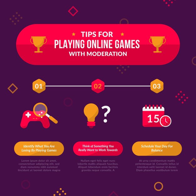 Consejos para jugar juegos en línea con moderación