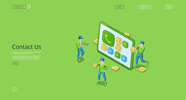 Contáctenos banner del servicio de atención al cliente