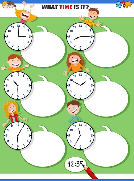 reloj cuadrado para niños