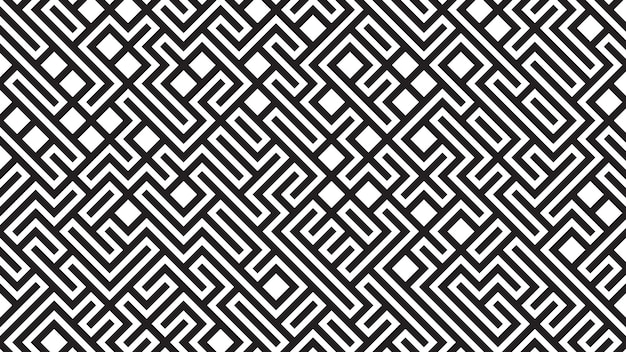 Contexto de diseño de líneas de forma geométrica sin costuras abstractas