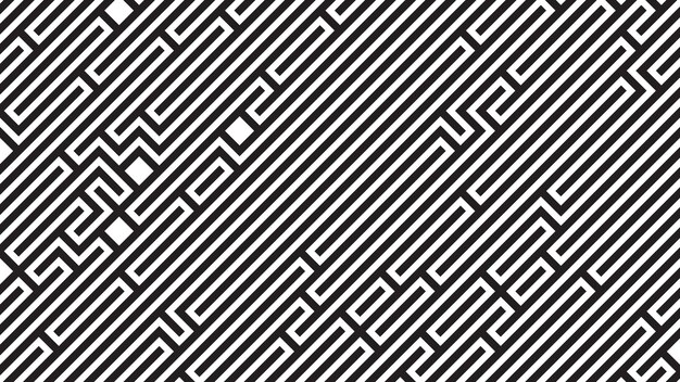 Contexto de diseño de líneas de forma geométrica sin costuras abstractas