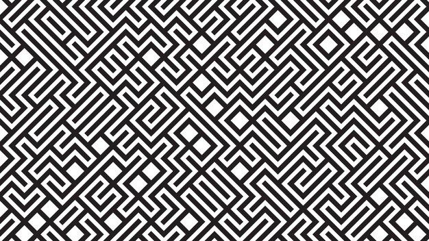 Contexto de diseño de líneas de forma geométrica sin costuras abstractas