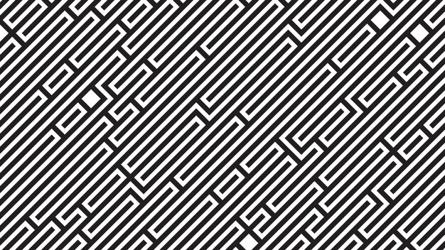 Contexto de diseño de líneas de forma geométrica sin costuras abstractas