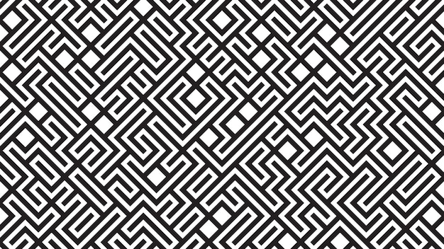 Contexto de diseño de líneas de forma geométrica sin costuras abstractas