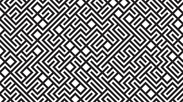 Contexto de diseño de líneas de forma geométrica sin costuras abstractas