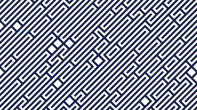 Contexto de diseño de líneas de forma geométrica sin costuras abstractas