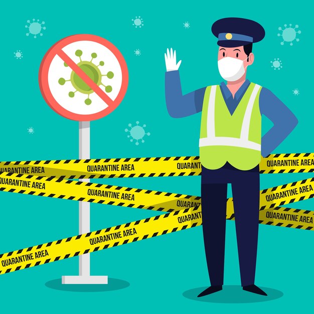 Control policial de coronavirus