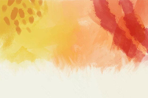 Copia espacio colores cálidos fondo pintado a mano