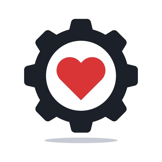 Corazón con ajustes Cog