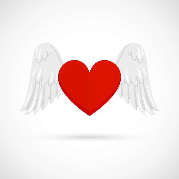 Corazon con alas