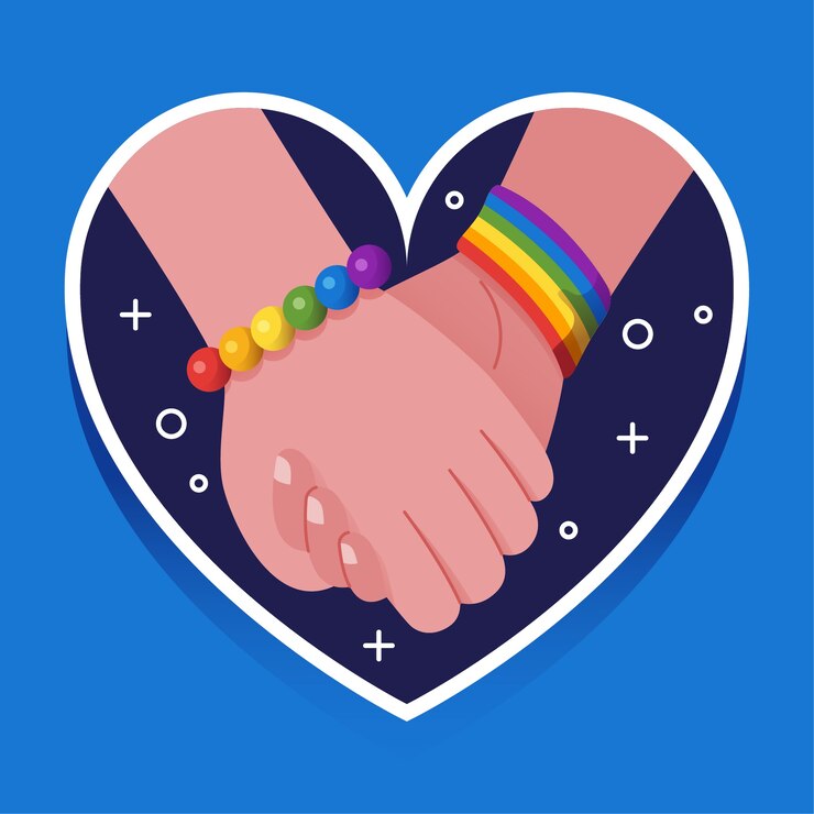 Vector gratuito corazón y manos sosteniendo