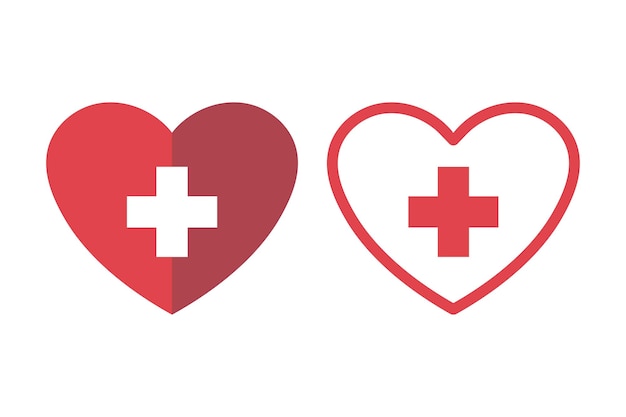 Con corazón más conjunto de signos de dos
