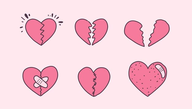 corazones rotos