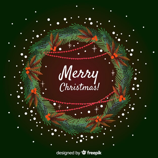 Corona de navidad