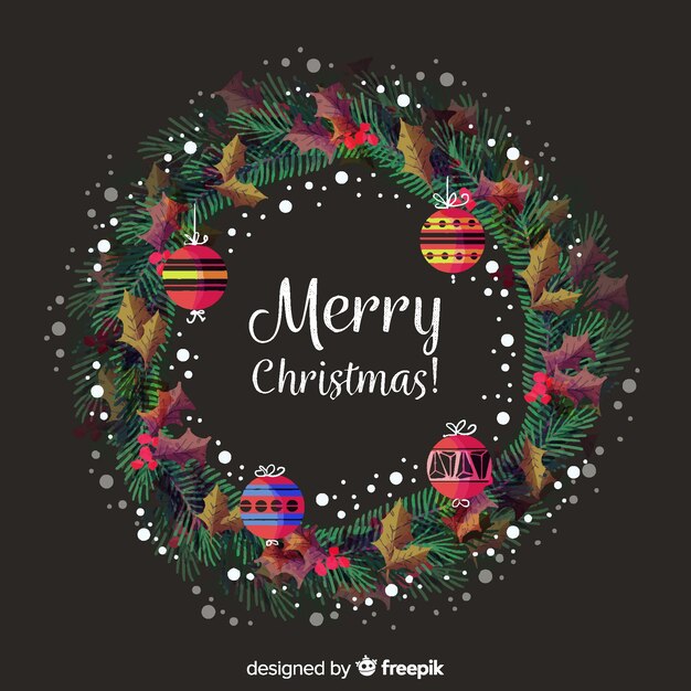 Corona de navidad