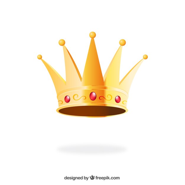 Corona del rey de oro