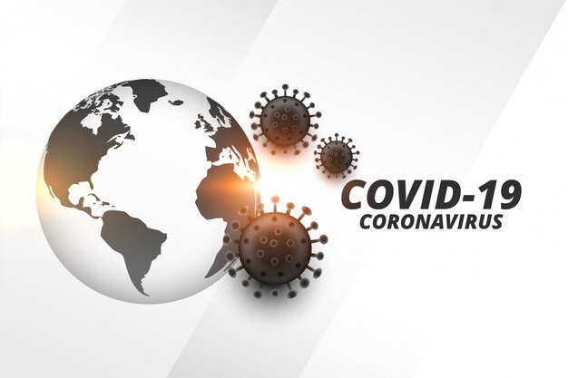 Coronavirus estalló el fondo de la infección pandémica con tierra
