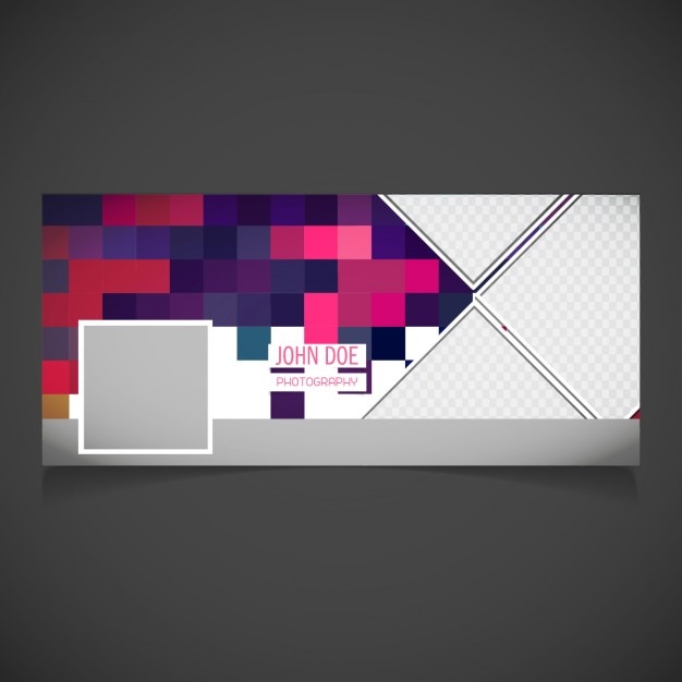 Vector gratuito cover con un bonito fondo pixel