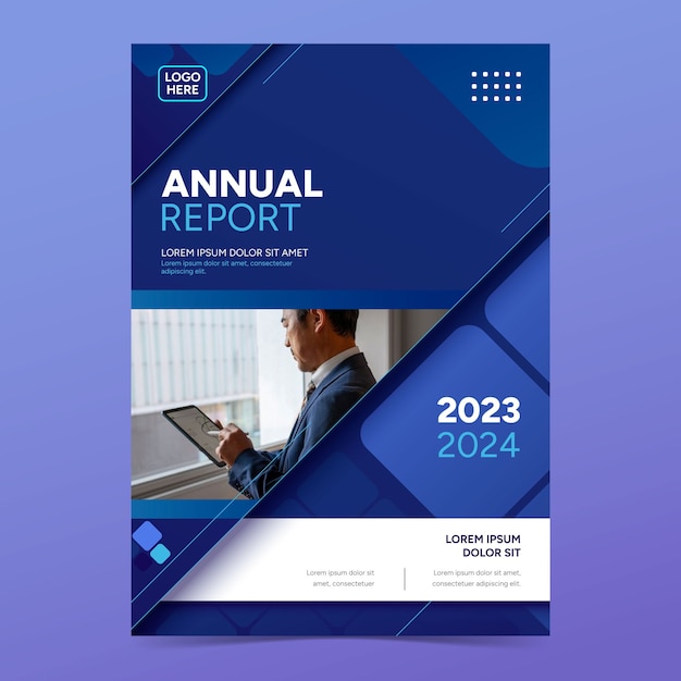 Cover de reporte anual gradiente