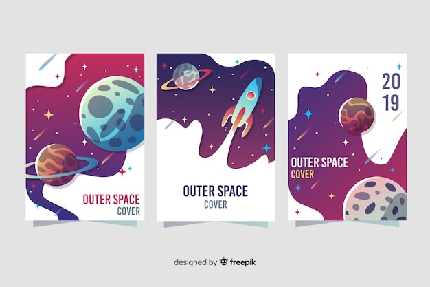 Covers gradientes del espacio exterior