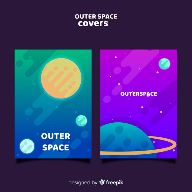 Covers gradientes del espacio exterior