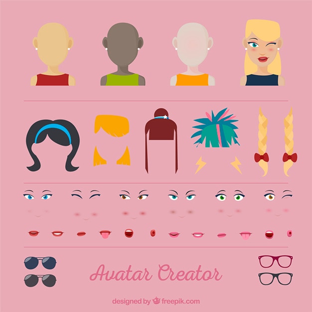 Creador de avatar de mujer