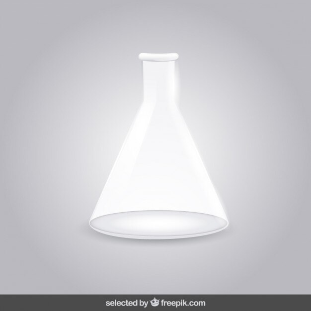 Vector gratuito cristal realista de laboratorio