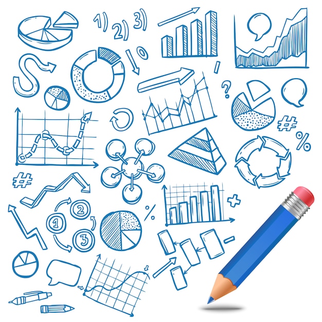 Cuadros y diagramas de croquis