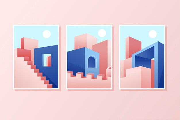 Cubiertas minimalistas de arquitectura