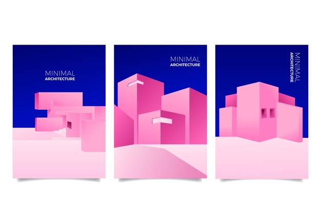 Cubiertas minimalistas de arquitectura