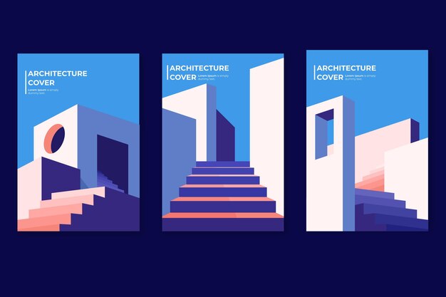 Cubiertas minimalistas de arquitectura
