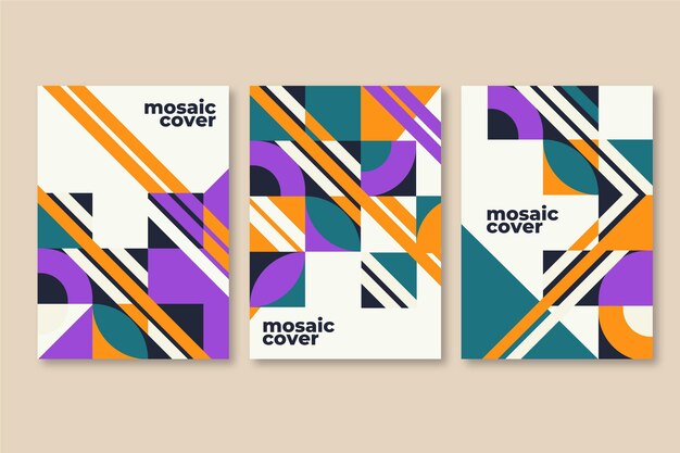 Cubiertas planas de mosaico