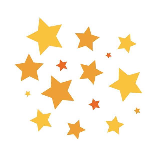 El cúmulo de estrellas amarillas