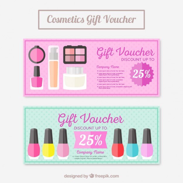 Cupones de productos de maquillaje