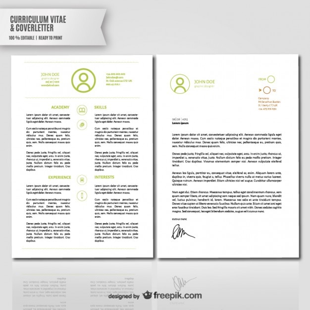 Curriculum vitae para diseñadores