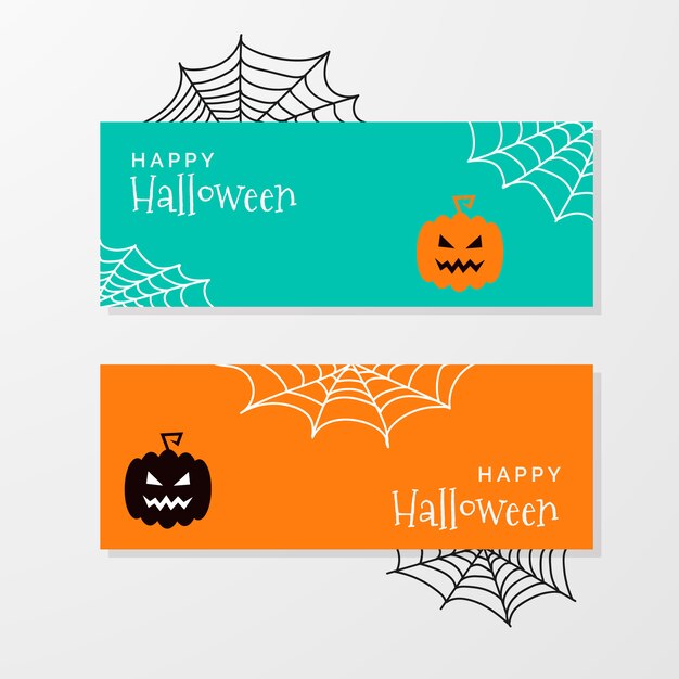 Cute Halloween Banners