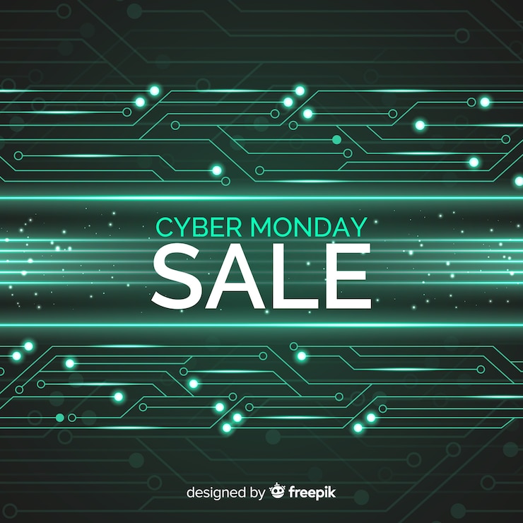 Vector gratuito cyber monday sale banner