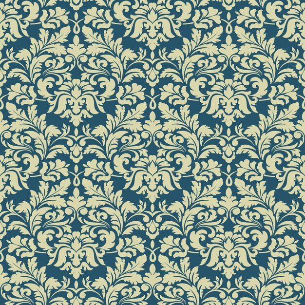Damasco de fondo transparente. Adorno de damasco antiguo de lujo clásico, textura sin costuras victoriana real para fondos de pantalla, textiles, envoltura.