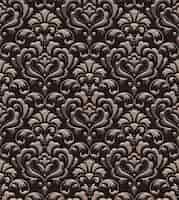 Vector gratuito damasco en relieve sin fisuras patrón de fondo vector clásico lujo antiguo damasco ornamento royal victorian textura transparente para fondos de pantalla textil envoltura vintage exquisita plantilla barroca floral