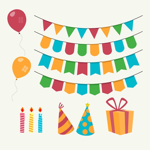 Decoración de cumpleaños con regalos