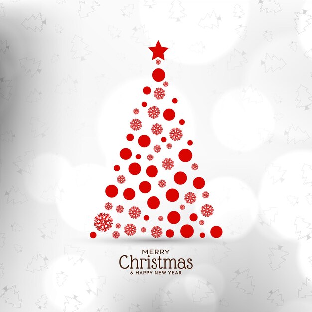 Decorativo de fiesta de Feliz Navidad diseño de fondo elegante