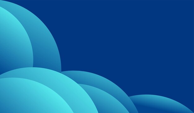 degradado azul fondo moderno diseño redondo