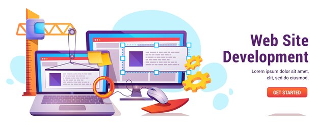 Desarrollo del sitio web, programación o codificación.