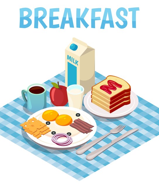 Desayuno isométrico