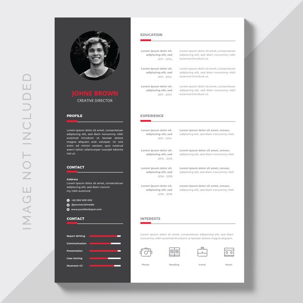Descargar formato cv editable