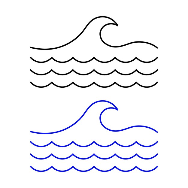 Describir los símbolos de las olas