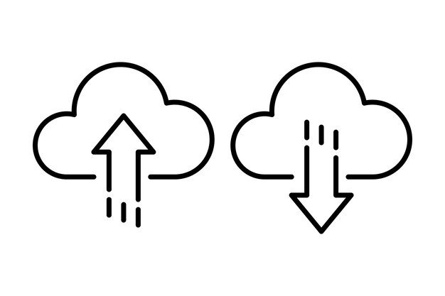 Descripción de las nubes Cargar y descargar