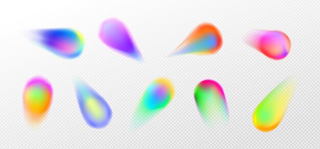 Desdibujar la forma del círculo de gradiente con gradación de color